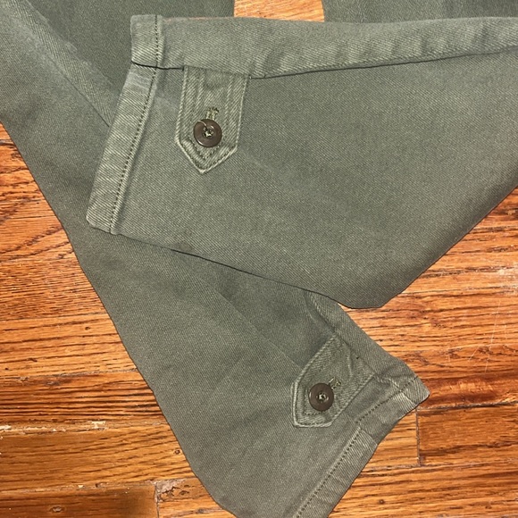 Wilfred Free Aritzia Modern Cargo Pants Size 8 Khaki Green - Picture 9 of 10